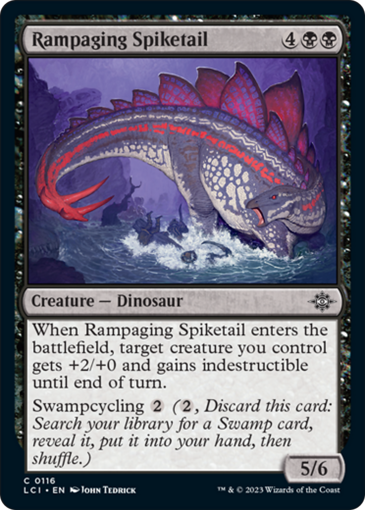 Rampaging Spiketail [The Lost Caverns of Ixalan] | Grognard Games