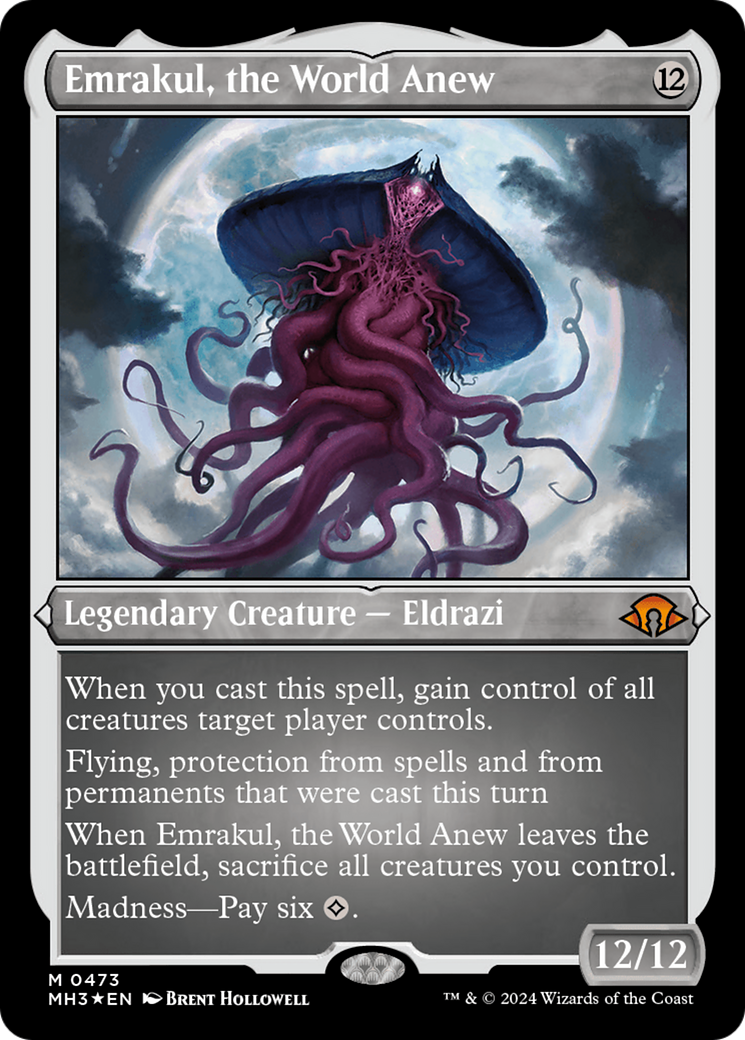 Emrakul, the World Anew (MH3-473) - Modern Horizons 3 Foil | Grognard Games