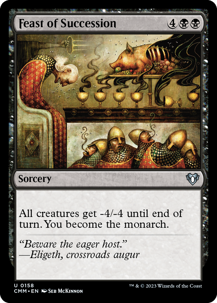 Feast of Succession [Commander Masters] | Grognard Games