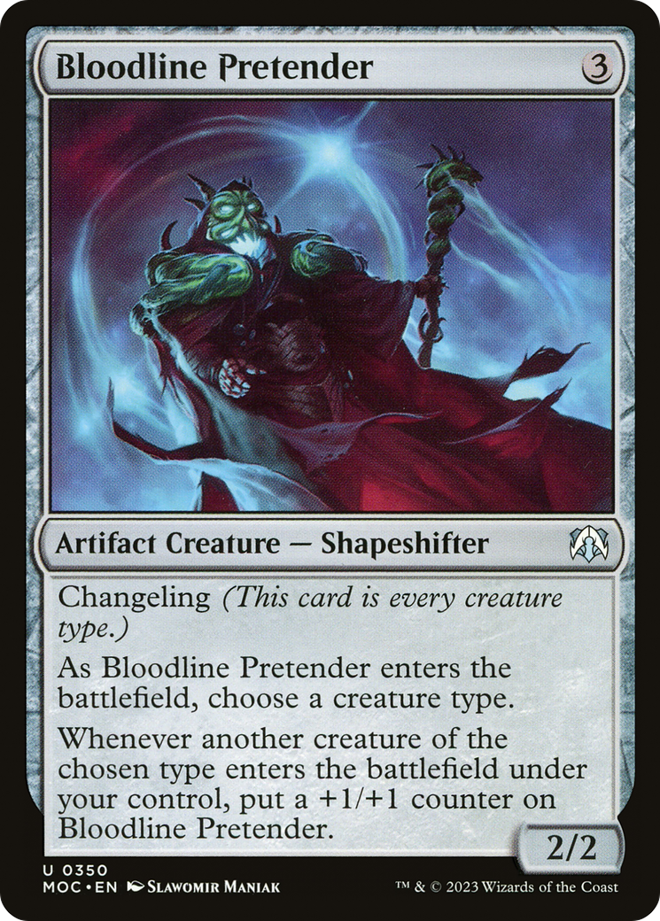 Bloodline Pretender [March of the Machine Commander] | Grognard Games