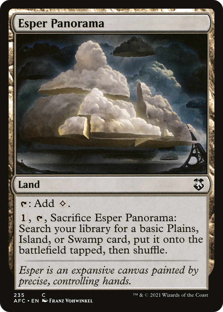 Esper Panorama [Dungeons & Dragons: Adventures in the Forgotten Realms Commander] | Grognard Games