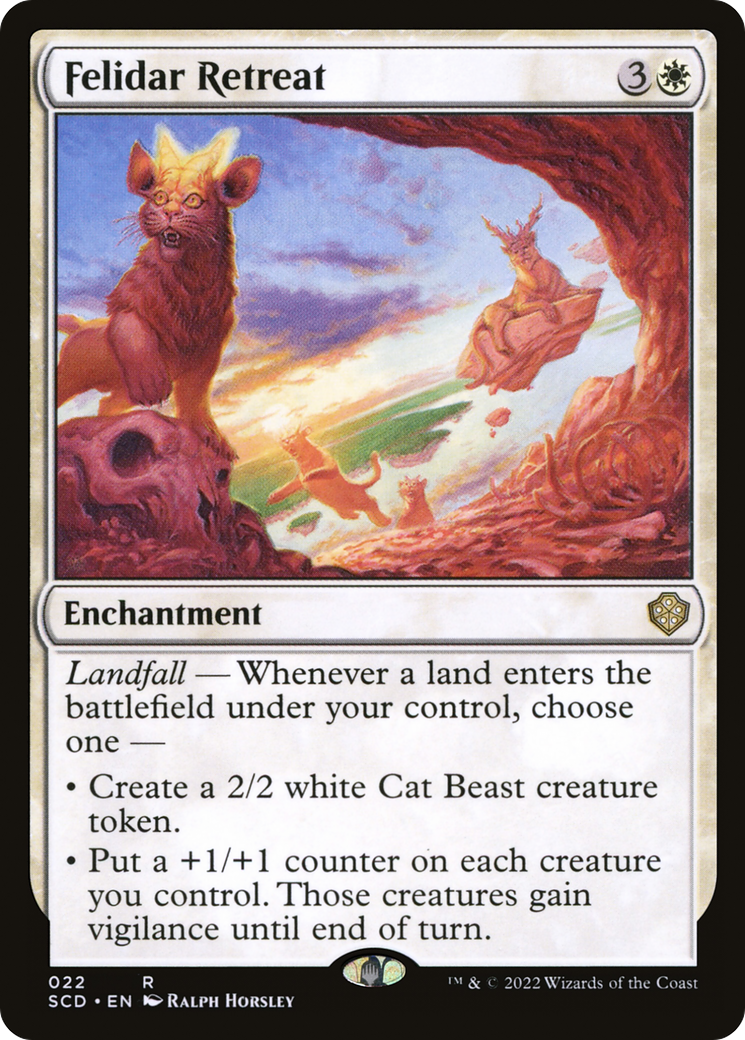 Felidar Retreat [Starter Commander Decks] | Grognard Games