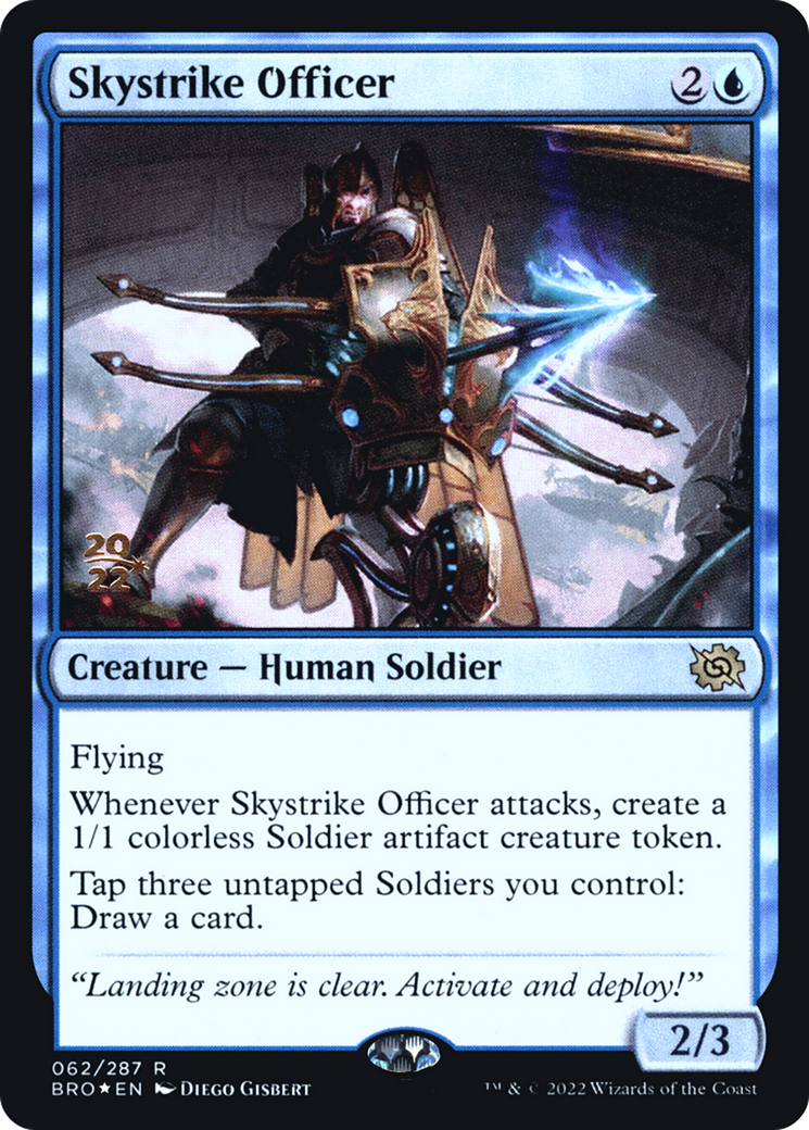 Skystrike Officer [The Brothers' War: Prerelease Promos] | Grognard Games