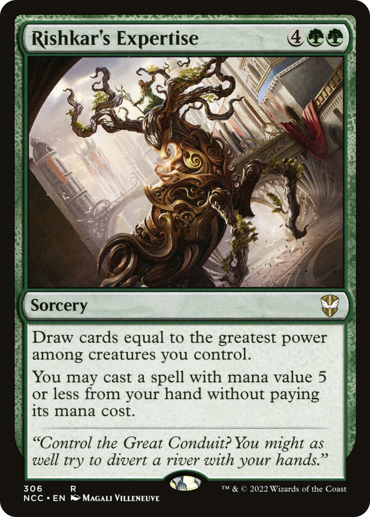 Rishkar's Expertise [Streets of New Capenna Commander] | Grognard Games