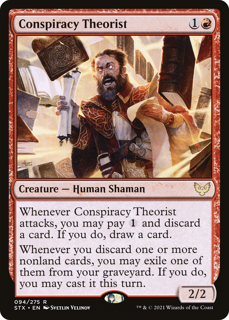 Conspiracy Theorist [Strixhaven: School of Mages] | Grognard Games