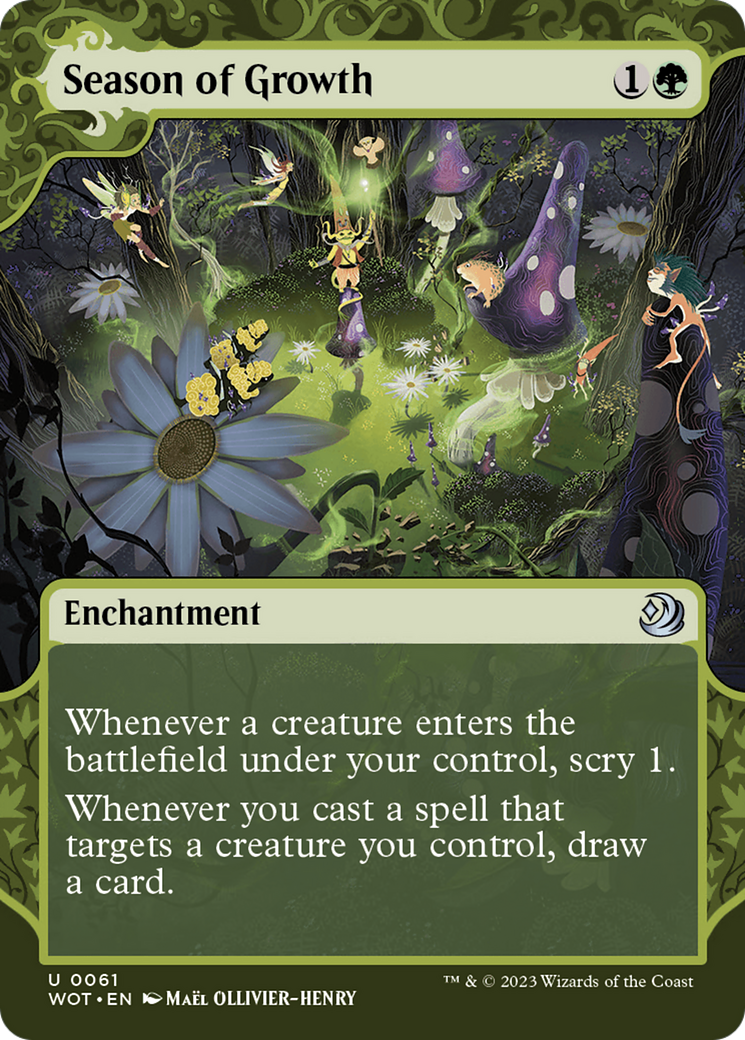 Season of Growth [Wilds of Eldraine: Enchanting Tales] | Grognard Games