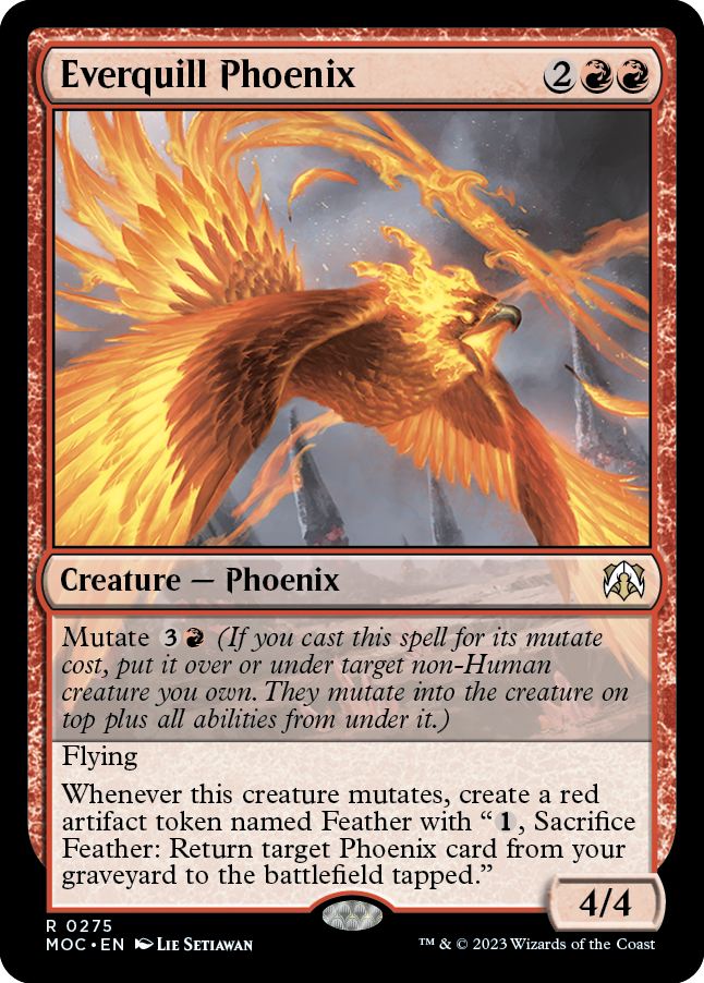 Everquill Phoenix [March of the Machine Commander] | Grognard Games