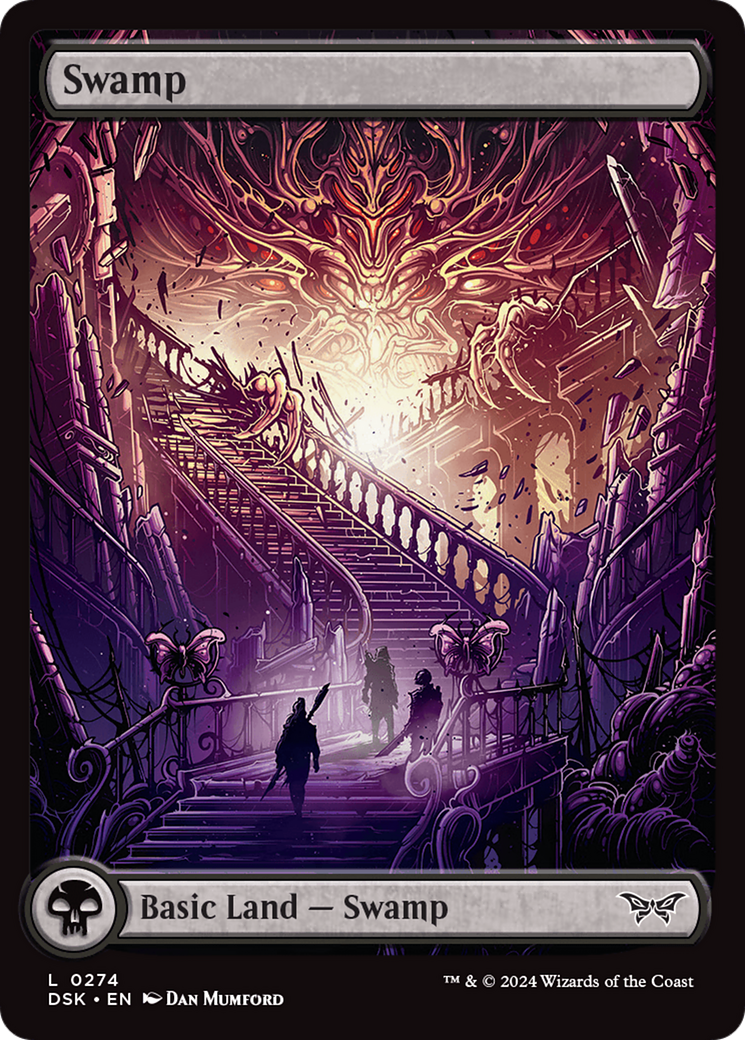 Swamp (274) - Full Art [Duskmourn: House of Horror] | Grognard Games