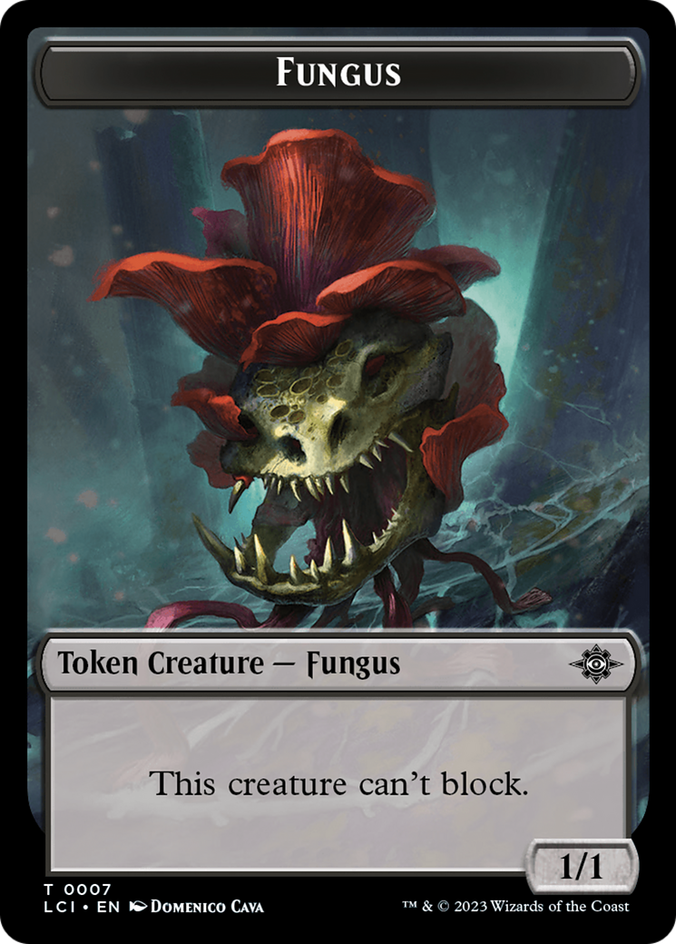 Map // Fungus Double-Sided Token [The Lost Caverns of Ixalan Tokens] | Grognard Games