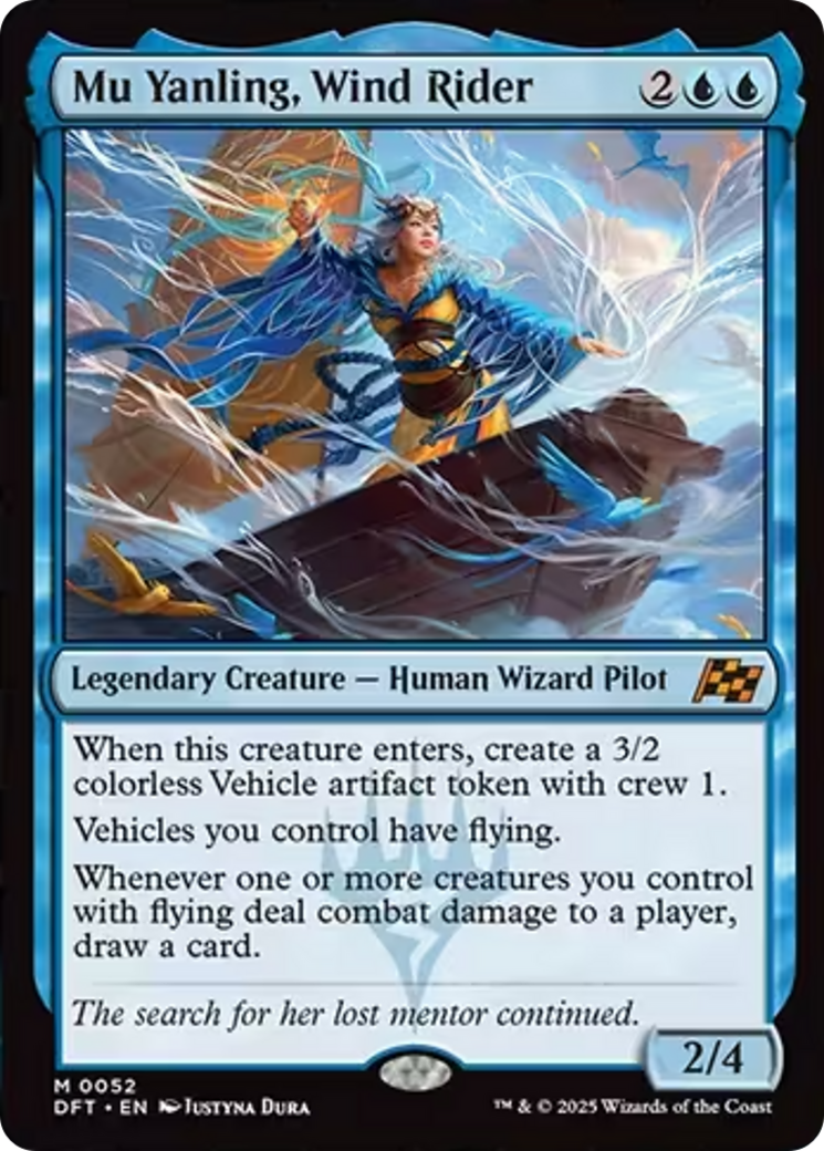 Mu Yanling, Wind Rider [Aetherdrift] | Grognard Games