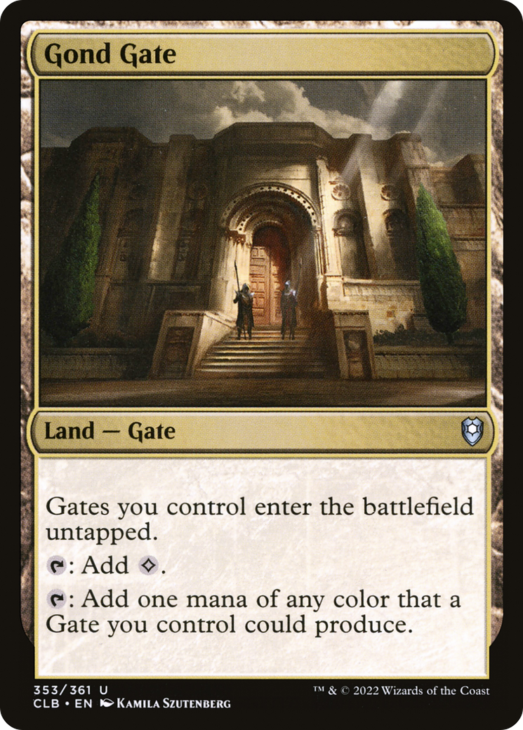Gond Gate [Commander Legends: Battle for Baldur's Gate] | Grognard Games