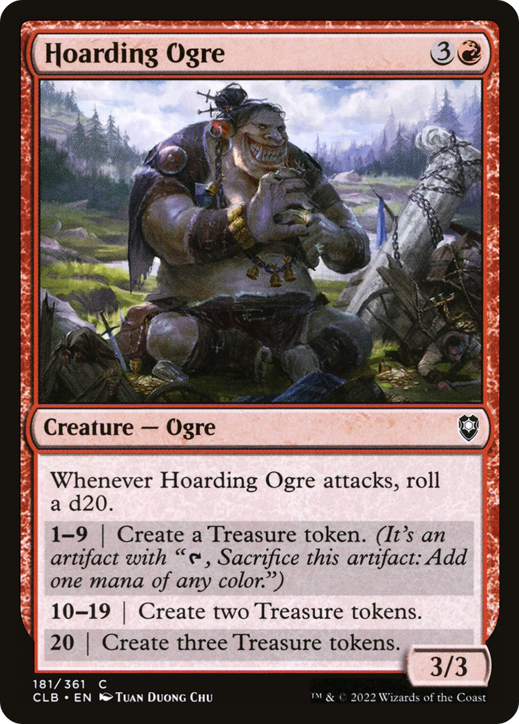 Hoarding Ogre [Commander Legends: Battle for Baldur's Gate] | Grognard Games