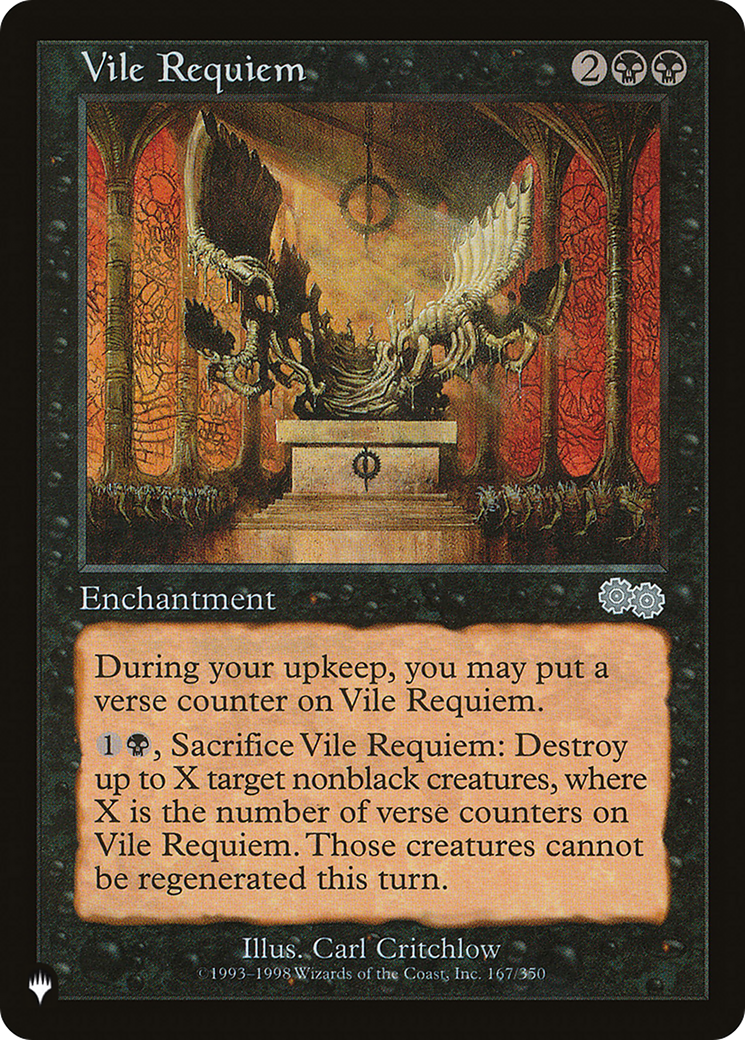 Vile Requiem (USG) [The List] | Grognard Games