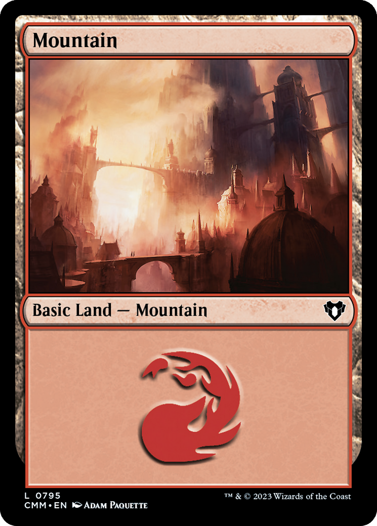 Mountain (795) [Commander Masters] | Grognard Games