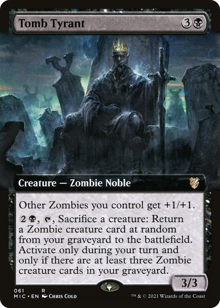 Tomb Tyrant (Extended) [Innistrad: Midnight Hunt Commander] | Grognard Games