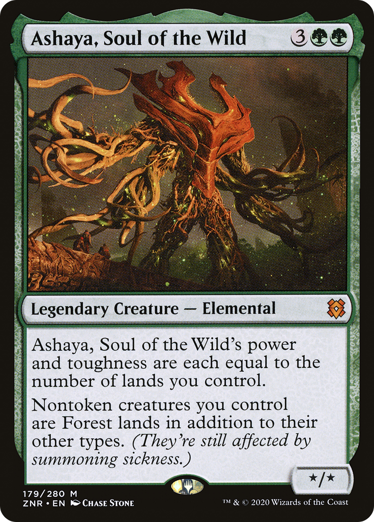 Ashaya, Soul of the Wild [Zendikar Rising] | Grognard Games