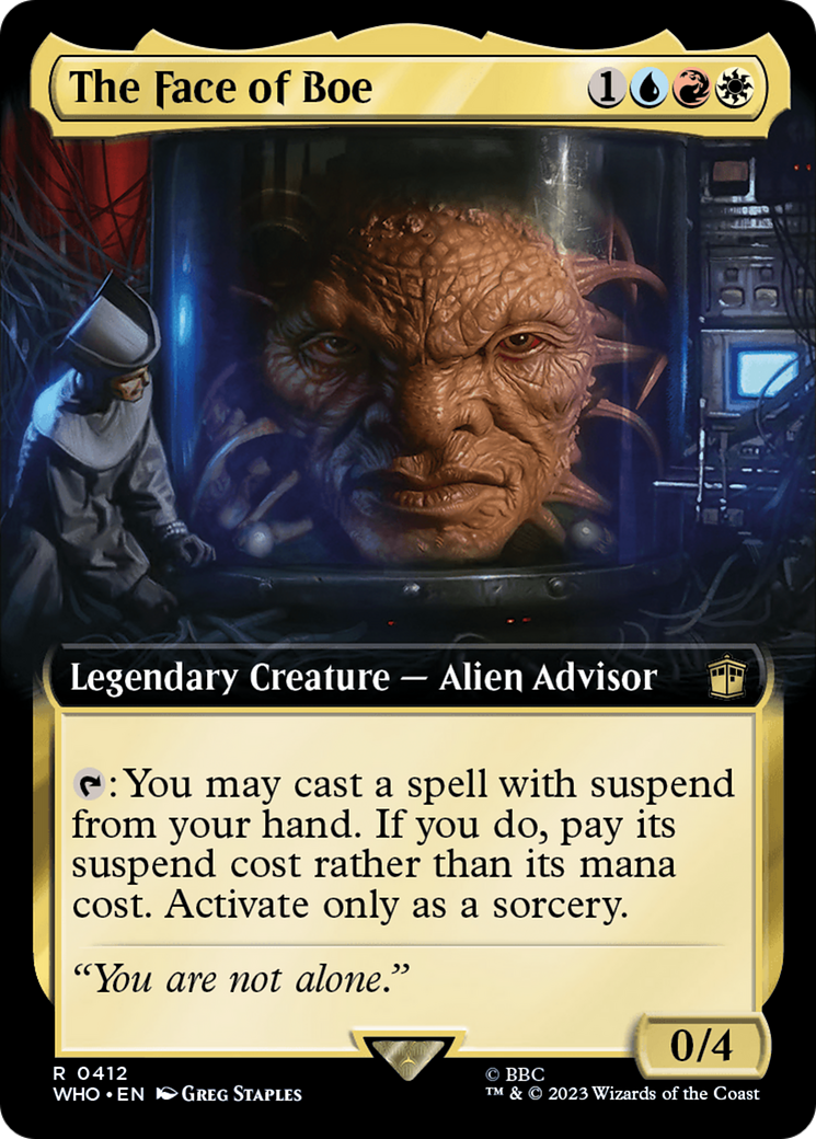 The Face of Boe (Extended Art) [Doctor Who] | Grognard Games