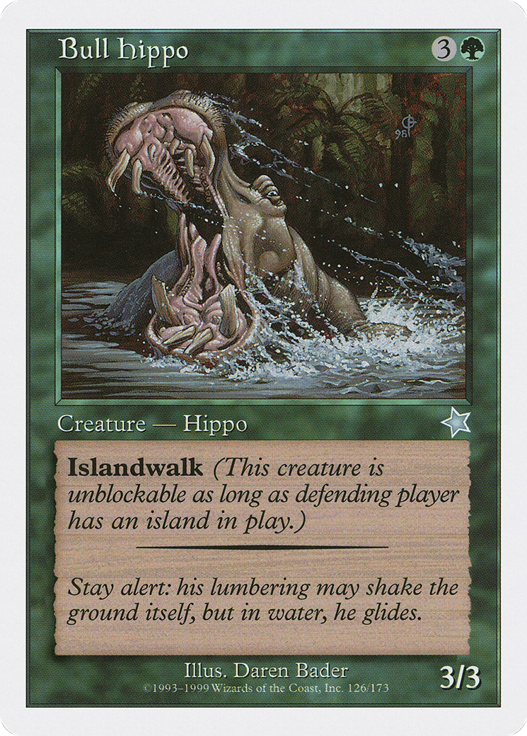 Bull Hippo [Starter 1999] | Grognard Games
