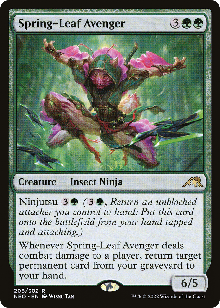 Spring-Leaf Avenger [Kamigawa: Neon Dynasty] | Grognard Games