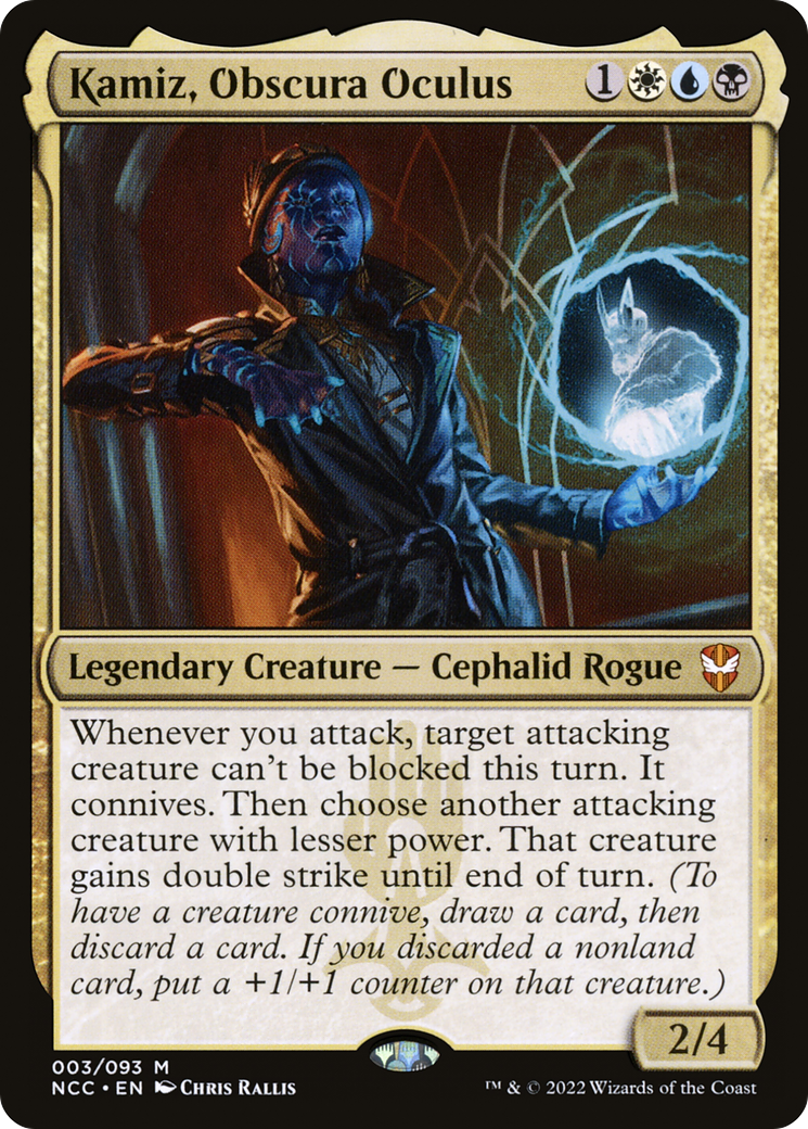 Kamiz, Obscura Oculus [Streets of New Capenna Commander] | Grognard Games