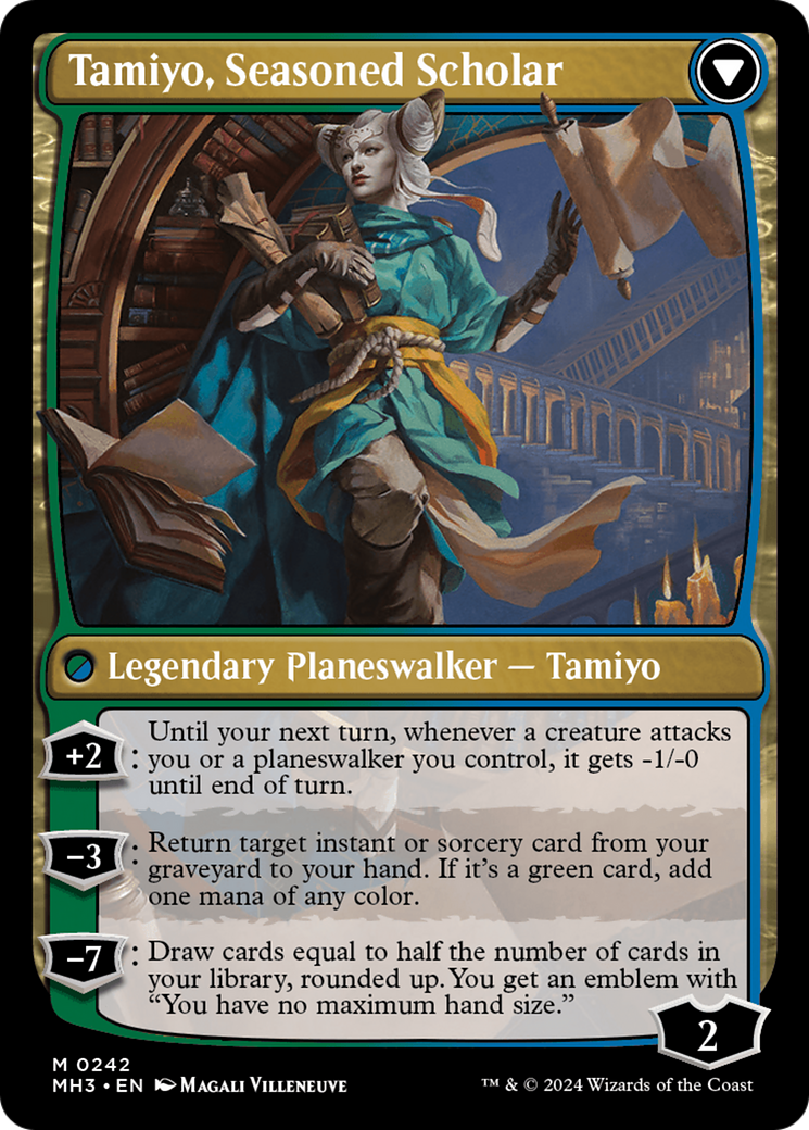 Tamiyo, Inquisitive Student // Tamiyo, Seasoned Scholar [Modern Horizons 3] | Grognard Games