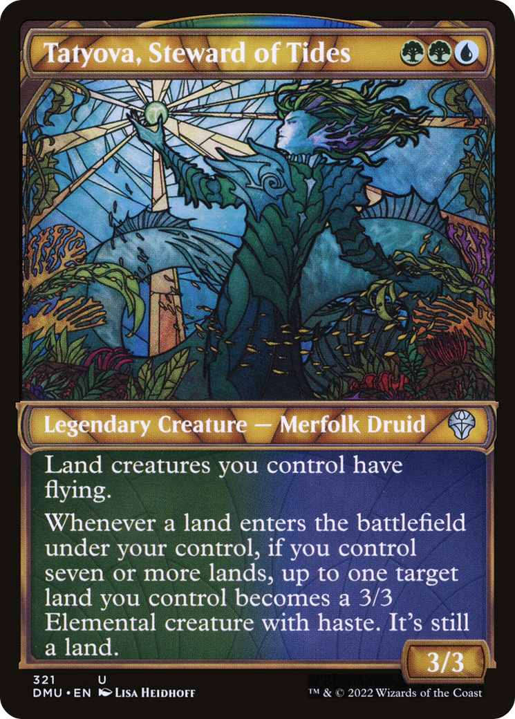 Tatyova, Steward of Tides (Showcase) [Dominaria United] | Grognard Games