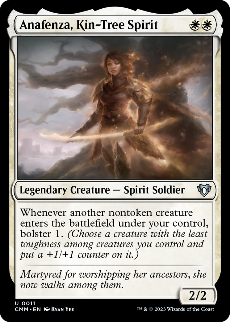 Anafenza, Kin-Tree Spirit [Commander Masters] | Grognard Games