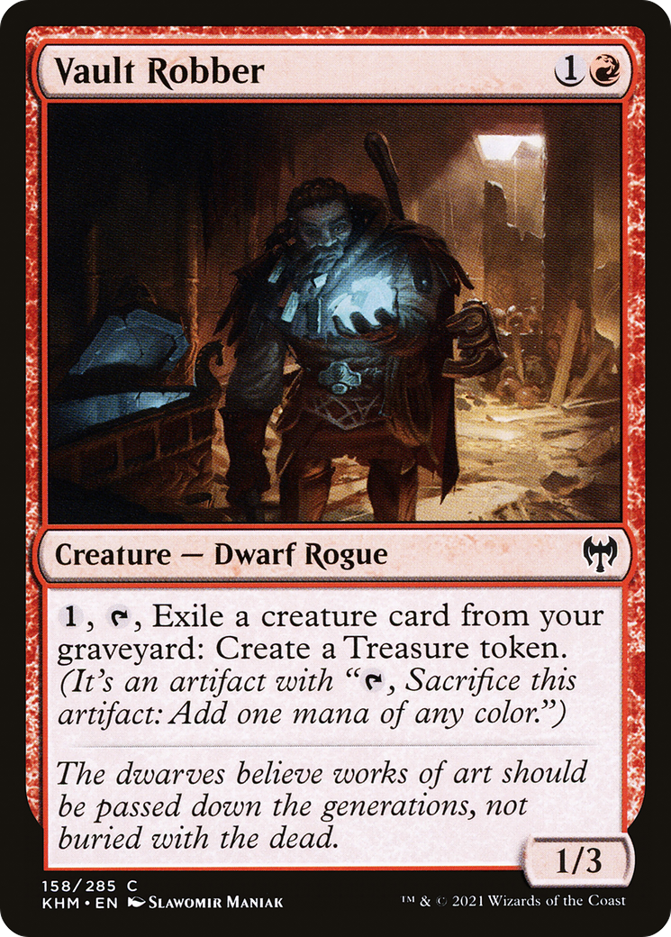 Vault Robber [Kaldheim] | Grognard Games