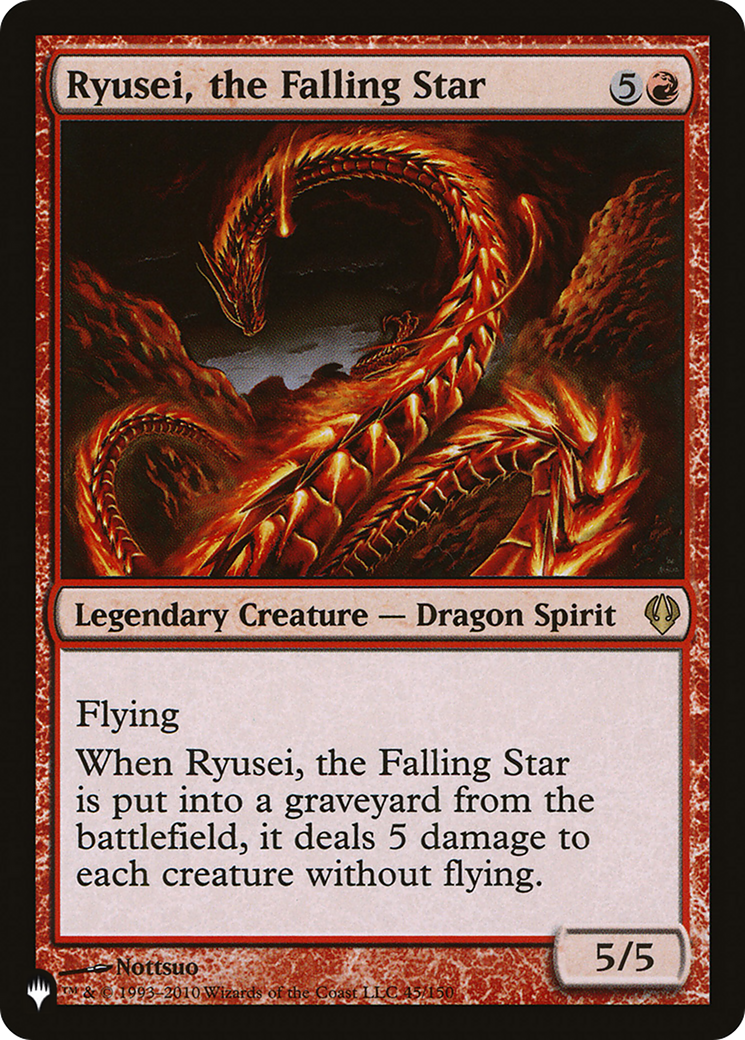 Ryusei, the Falling Star [The List] | Grognard Games