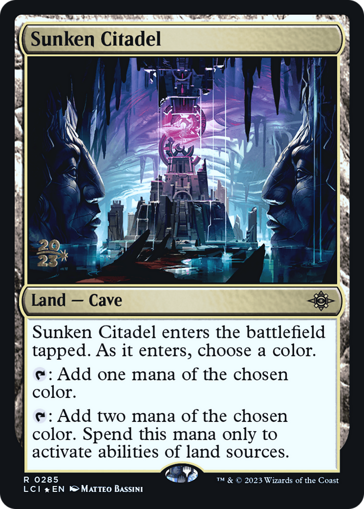 Sunken Citadel [The Lost Caverns of Ixalan Prerelease Cards] | Grognard Games