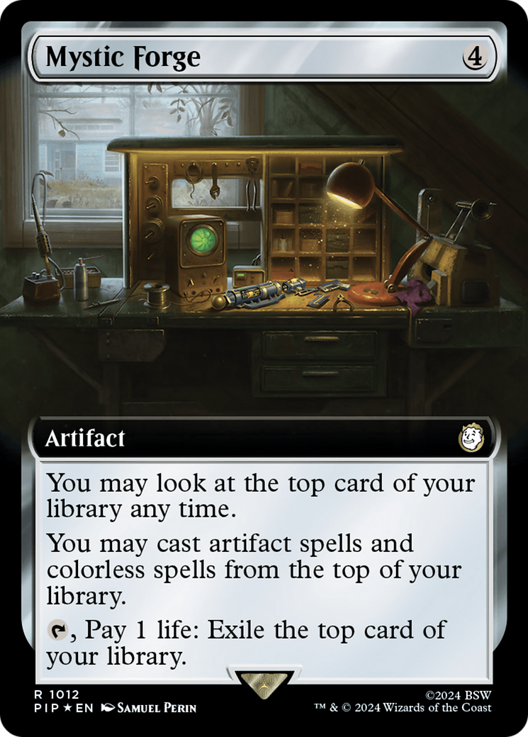 Mystic Forge (Extended Art) (Surge Foil) [Fallout] | Grognard Games