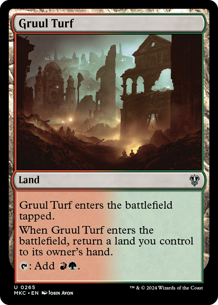 Gruul Turf [Murders at Karlov Manor Commander] | Grognard Games