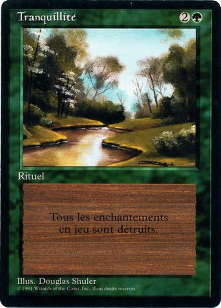 Tranquility [Foreign Black Border] | Grognard Games