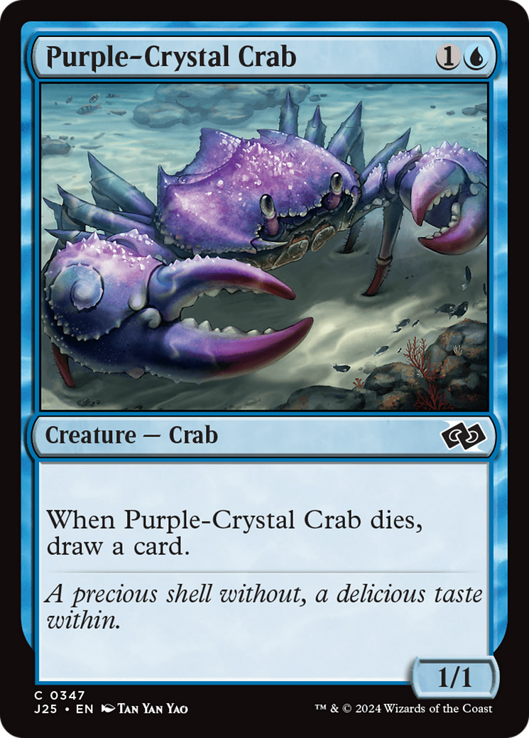 Purple-Crystal Crab [Foundations Jumpstart] | Grognard Games