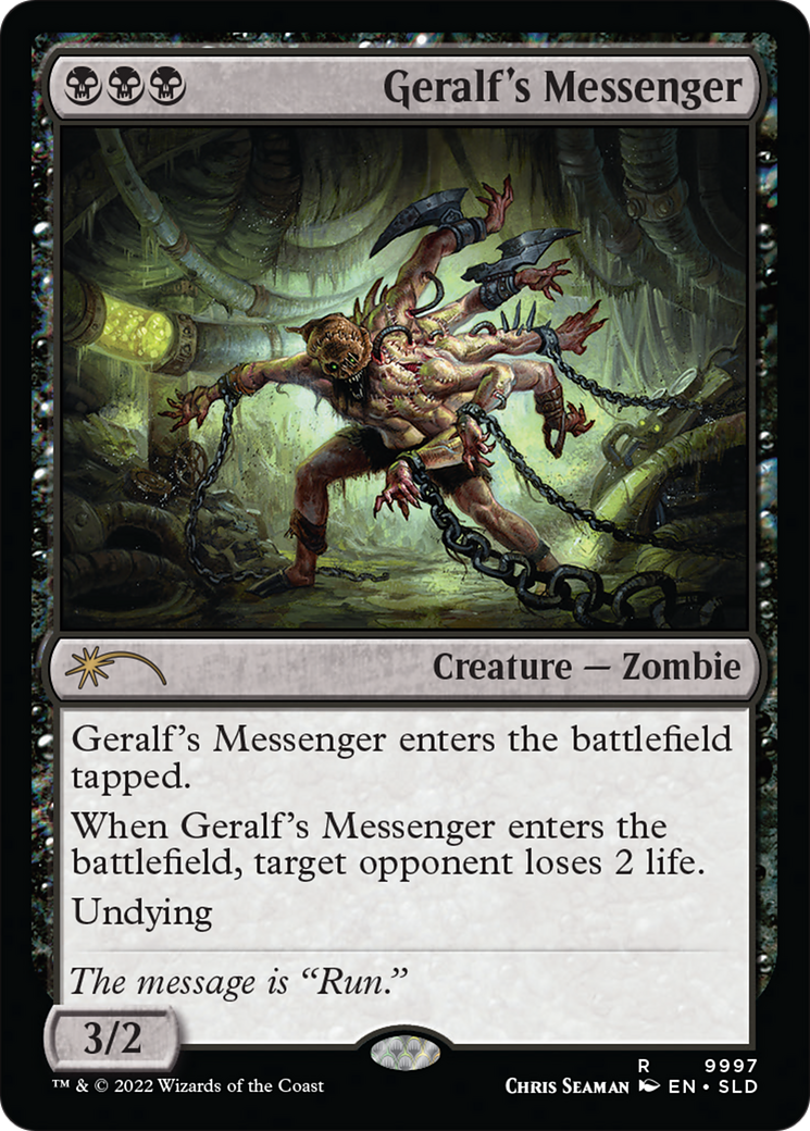 Geralf's Messenger (SLD-9997) - Secret Lair Drop Foil | Grognard Games