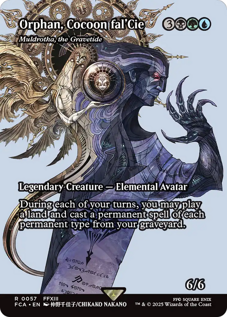 Orphan, Cocoon fal'Cie - Muldrotha, the Gravetide (Showcase) (FCA-057) - FINAL FANTASY: Through the Ages | Grognard Games