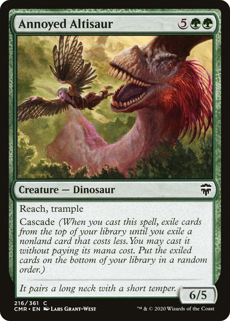 Annoyed Altisaur [Commander Legends] | Grognard Games