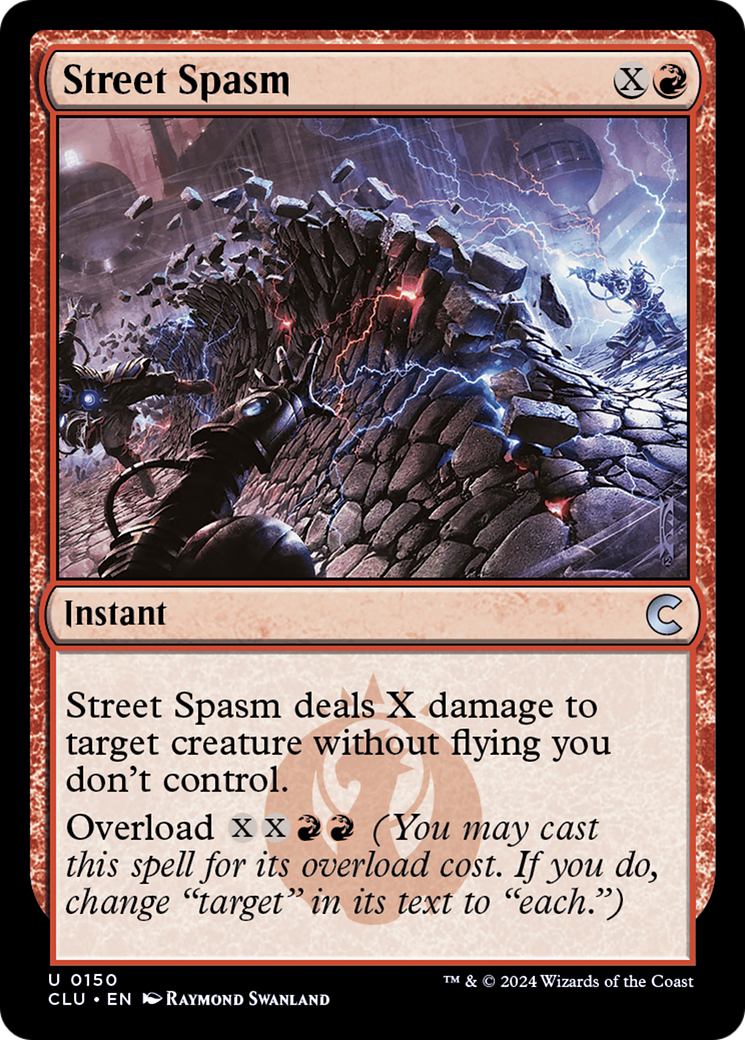 Street Spasm [Ravnica: Clue Edition] | Grognard Games