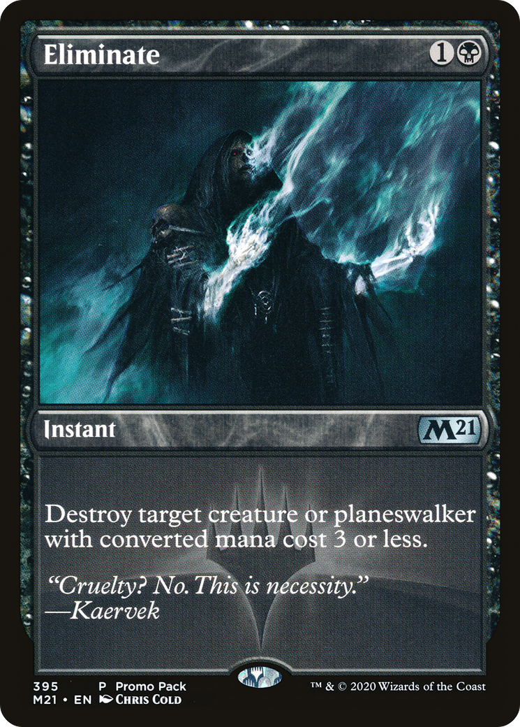 Eliminate (Promo Pack) [Core Set 2021 Promos] | Grognard Games