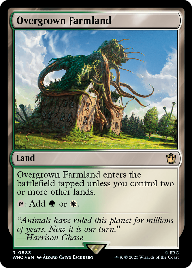 Overgrown Farmland (Surge Foil) [Doctor Who] | Grognard Games