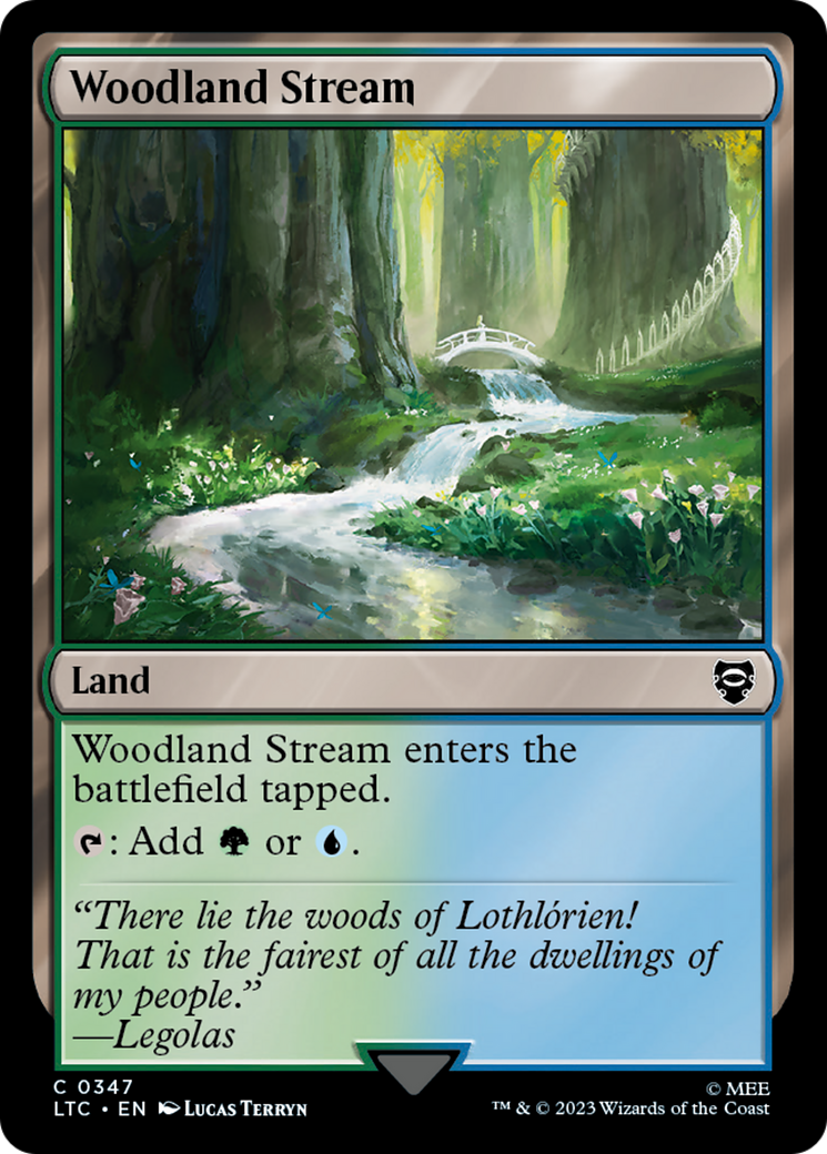 Woodland Stream [The Lord of the Rings: Tales of Middle-Earth Commander] | Grognard Games