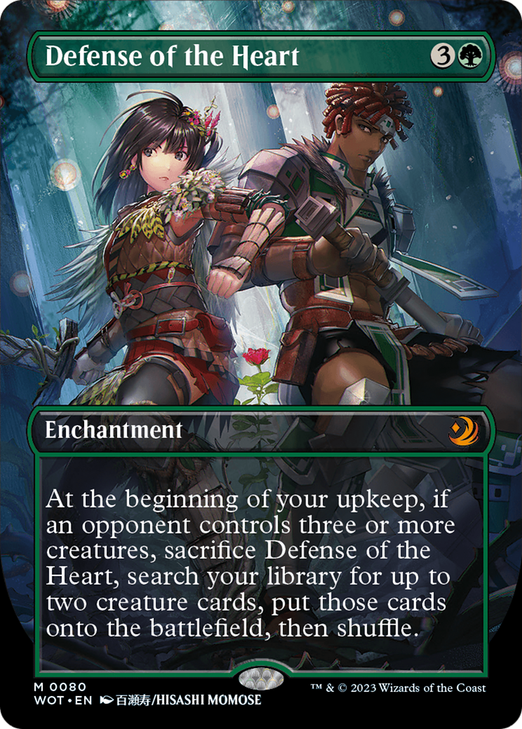 Defense of the Heart (Anime Borderless) [Wilds of Eldraine: Enchanting Tales] | Grognard Games