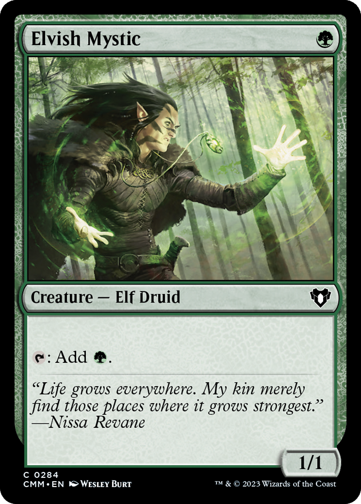 Elvish Mystic [Commander Masters] | Grognard Games