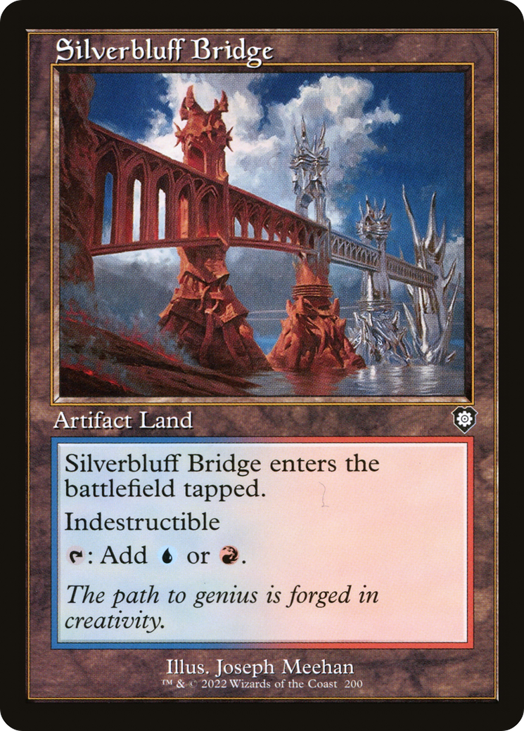 Silverbluff Bridge (Retro) [The Brothers' War Commander] | Grognard Games
