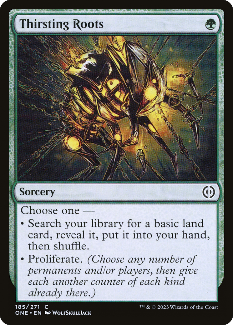 Thirsting Roots [Phyrexia: All Will Be One] | Grognard Games