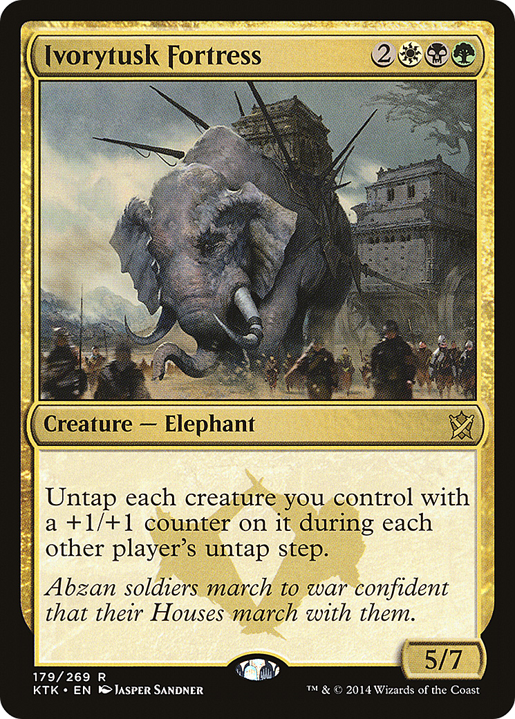 Ivorytusk Fortress [Khans of Tarkir] | Grognard Games