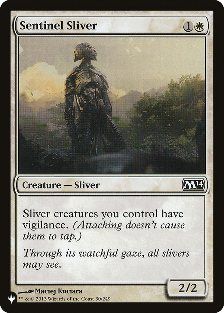 Sentinel Sliver [The List] | Grognard Games