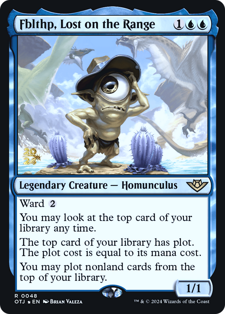 Fblthp, Lost on the Range [Outlaws of Thunder Junction Prerelease Promos] | Grognard Games