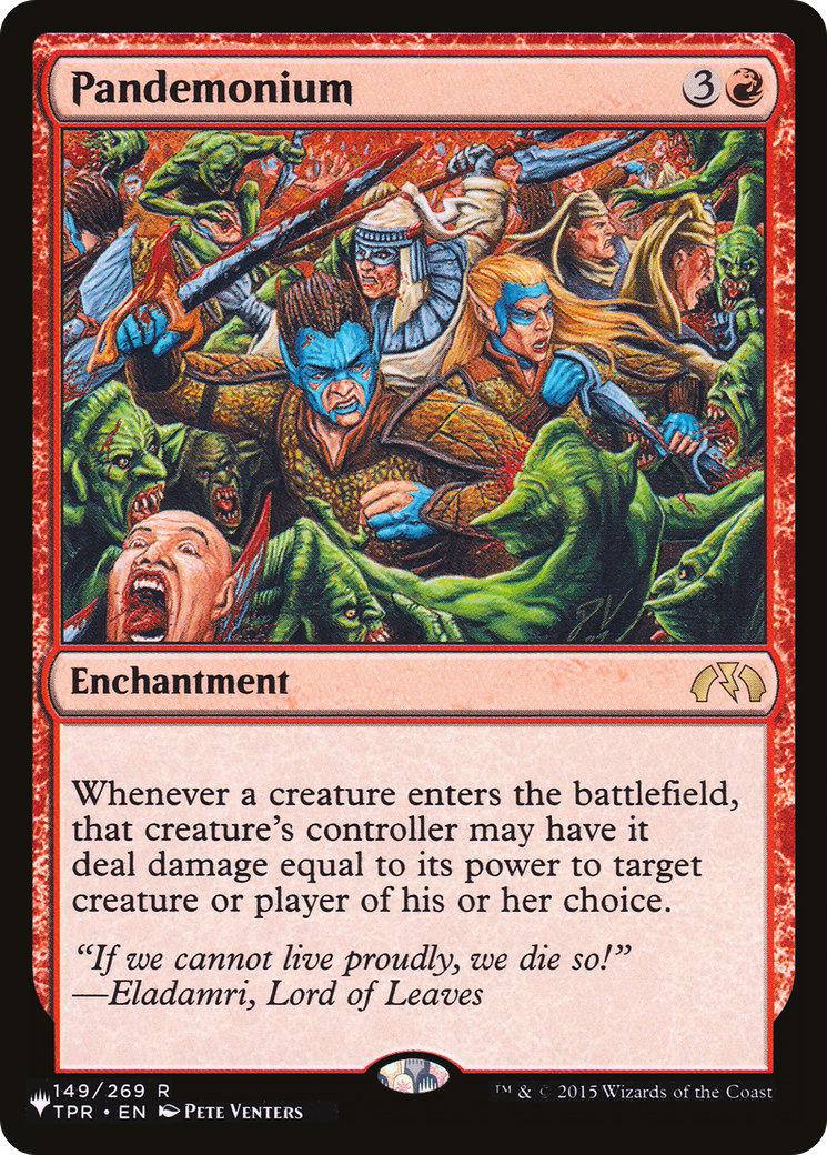 Pandemonium (TPR) [The List] | Grognard Games