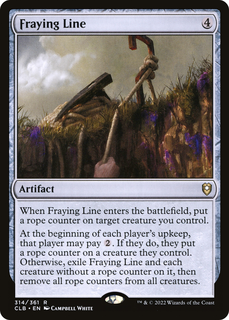 Fraying Line [Commander Legends: Battle for Baldur's Gate] | Grognard Games